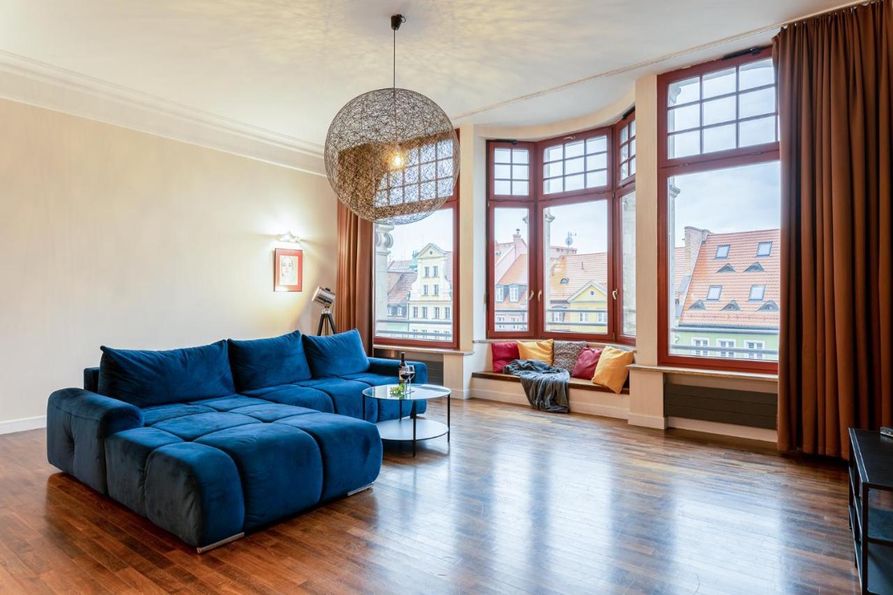 Majestic Residence -150M2 With Iconic Market Square View As Home Apartamenty R506 Wroclaw Bagian luar foto